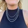 Adjustable Length Brushed Finish Necklace Comfortable for All Day Use And Gifting CCB Jewelry