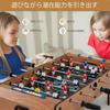 GIANTEX Board Game Soccer Board Width 70 x Depth 36 x Height 25cm Table Soccer Game Analog Game Compact Table Soccer Soccer Match Tabletop Foosball
