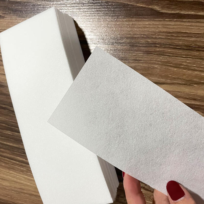 Selbstwachsendes, vliesartiges Einweg-Haarentfernungswachspapier aus Musselin