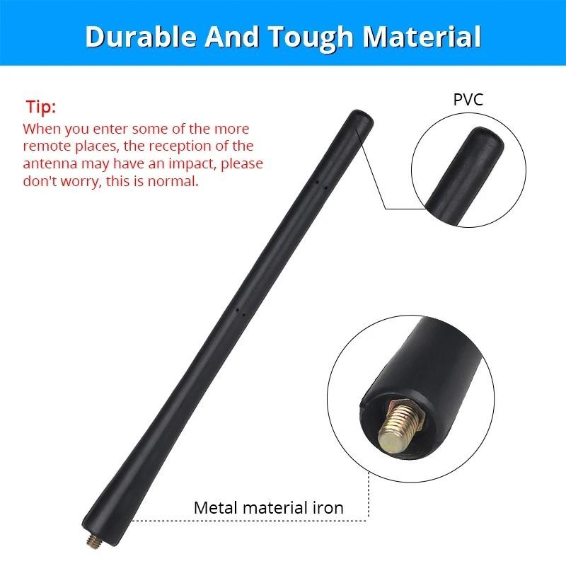 8 inch for VW Golf Car Antenna Roof Mast Whip Stereo Radio FM/AM Signal Aerial Amplified Antenna Mast Whip for Toyota Corolla