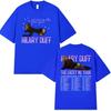 Hilary Duff The Lucky Me Tour 2026 Print T-shirt Unisex Dames Vintage Mode Korte Mouw T-shirts 100% Katoen T-shirt Streetwear