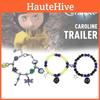 Secret Coraline The Door Bracelet Cute Cartoon Button Dragonfly Girl Accessory