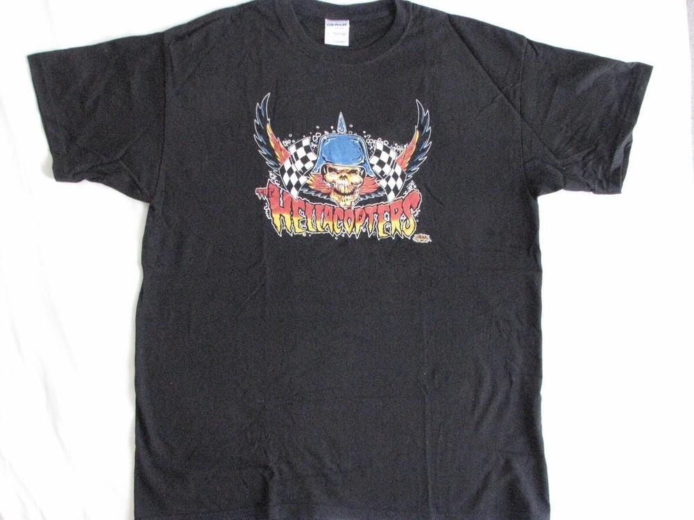 Rare The Hellacopters Cotton Men All Size 9D630 Unisex T-Shirt XXXXL