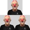 Scary Red Nose Clown Latex Mask For Halloween Party Costume Fun And Festivities