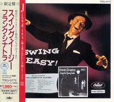 CD FRANK SINATRA - Swing Easy! / Cântece Pentru Tânărul Iubit TOCJ5772 Capitol Records 1993 Japonia Jazz Folosit