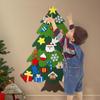 Felt Christmas tree holiday tree decorations children's Christmas tree wall decorations home decorations for children