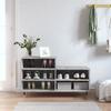 VidaXL Shoe Cabinet Concrete Grey 102x36x60 Cm Engineered Wood 831384
