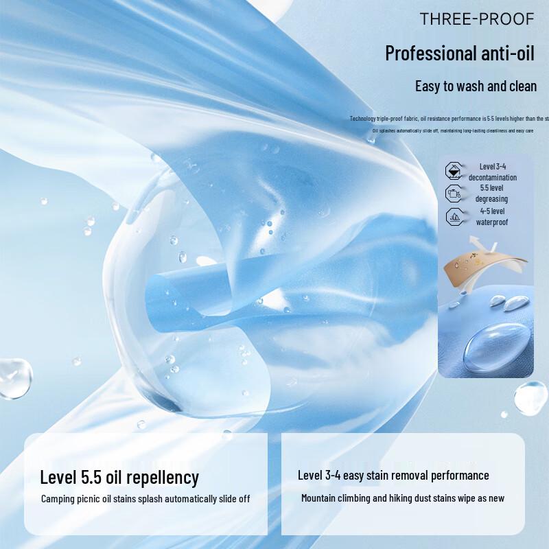 Shanshan Men's Hooded 3-Proof Outdoor Jacket