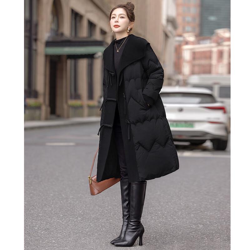 Sibaishe Women's 2025 Winter Loose-Fit Down Coat