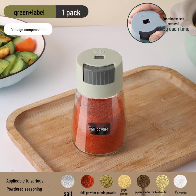 Kořenka na koření s kontrolou soli: Kuchyňský odměrný šejkr