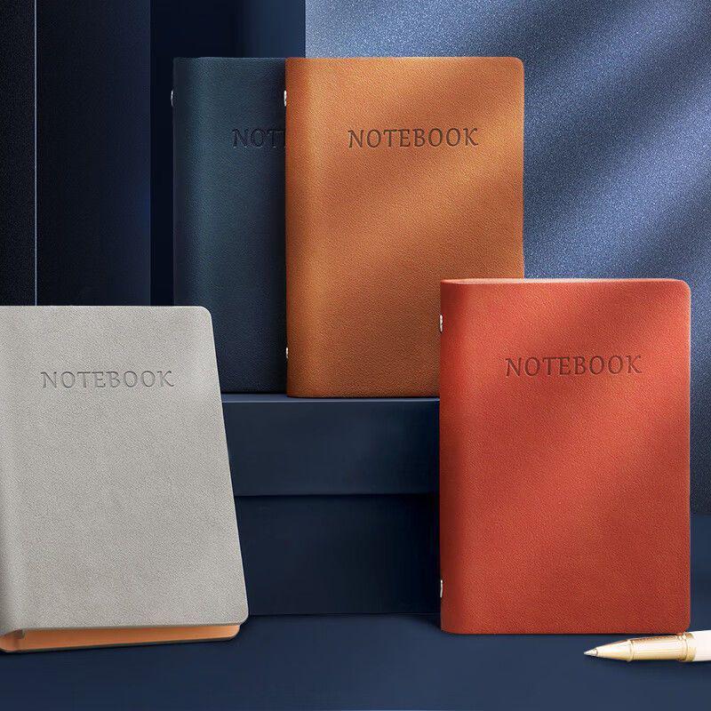 A7 Zagęszczony Przenośny Mini Bindowanie Pierścieniowe Notes z Luźnymi Kartkami Rozmiaru Kieszonkowego na Notatki ze Spotkań