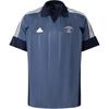 TIRO V NECK With COLLAR TEE Polo Shirt Men's Ink Blue JC5722