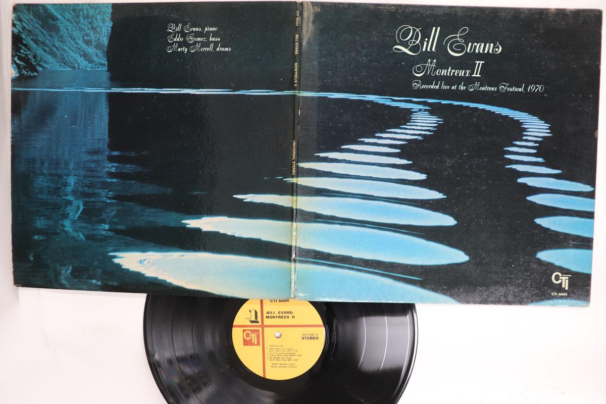 LP Record BILL EVANS  Montreux 2 CTI6004 CTI 1970 US Jazz Used
