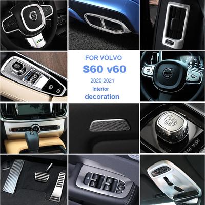 Car Styling for Volvo S60 V60 -2025 decoration/ABS/stainless Steel Car Interior Trim Strip Auto Parts Car Sticker