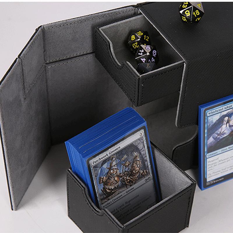 Board Game Cards Box Crazy Kids Board Game Cards Case Cards Container Collection For Magic Trading Board Game Cards