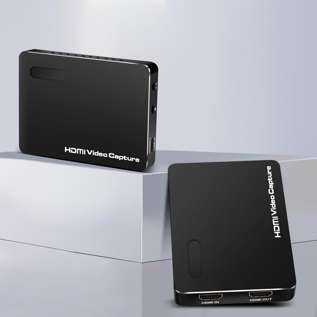 ACHAVE HDMI Capture Card USB 3.1, 4K60 HDMI 2.0 Video Capture Card VRR HDR, 2K144FPS 1080P240FPS, MJPEGYUY2NV12I420XRGBP010, Ultra Low Latency HDMI