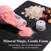 Rose Scent Bath Salts Natural Mineral Foaming Bath Powder for Skin Care Relaxation