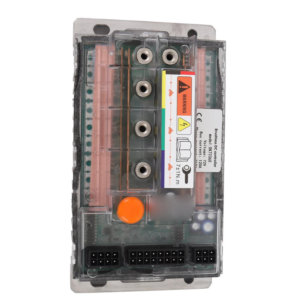 72v Electric Motorcycle Controller DK72360 Sine Wave Brushless DC Motor Controller for QS Motor Up To 3000W Transparent