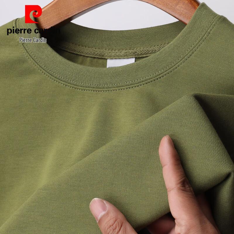 Pierre Cardin Men's Solid Crew Neck Sweatshirt