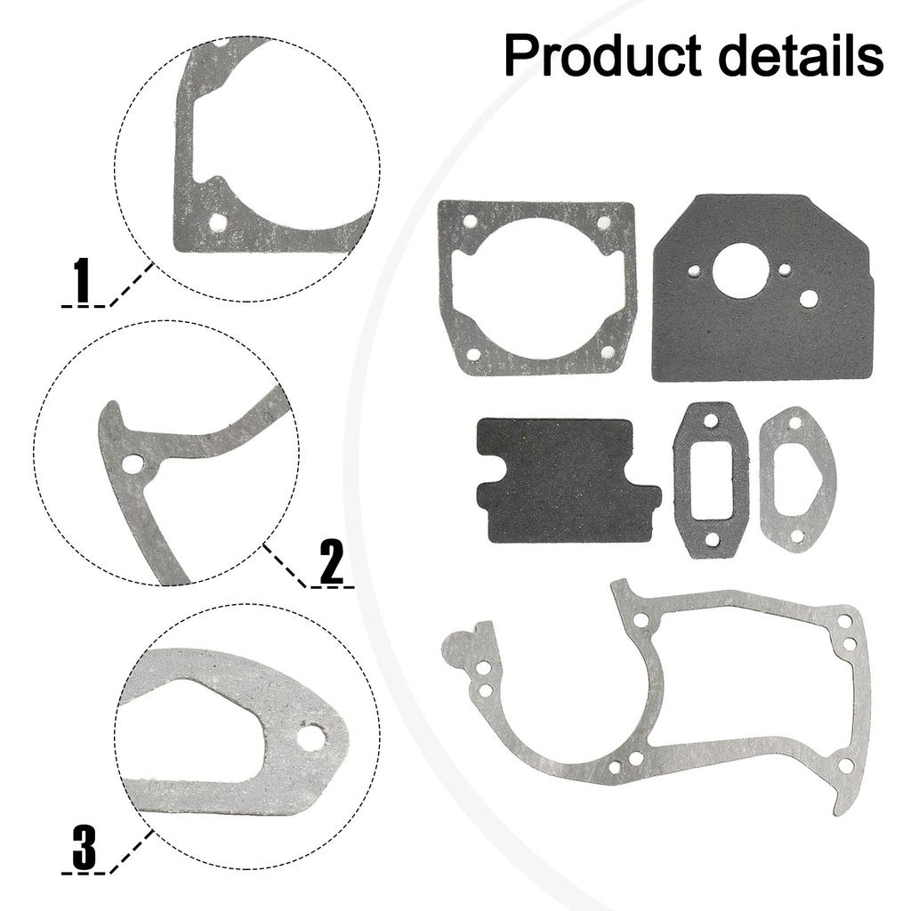 Tools Gaskets Home Components Craftsmanship Easy Installation Tool Chainsaw Long Lasting Paper Fiber Performance