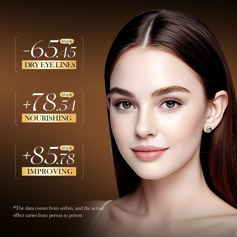 60pcs SADOER Caffeine Crystal Collagen Eye Mask Anti Dark Circles Ant -Aging Anti Wrinkles Moisturizing Eye Patches Skin Care