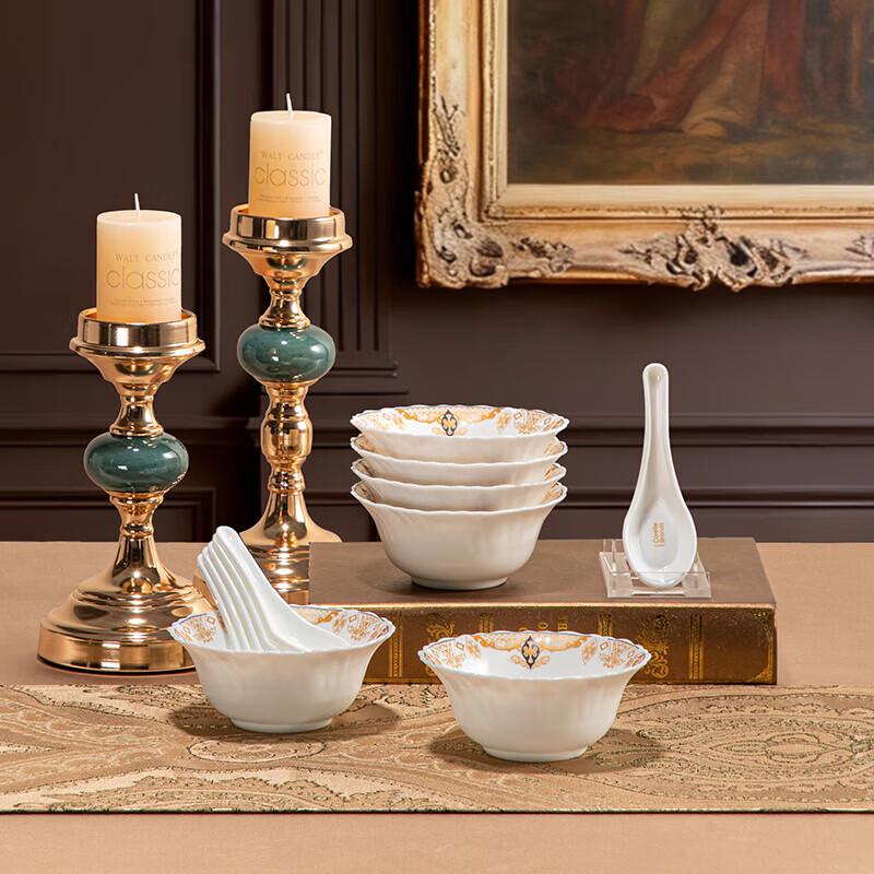 Corning VISIONS Anna White Jade Glass 12-Piece Dinnerware Set