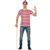 Wo ist Wally? Unisex-Kostümset für Erwachsene