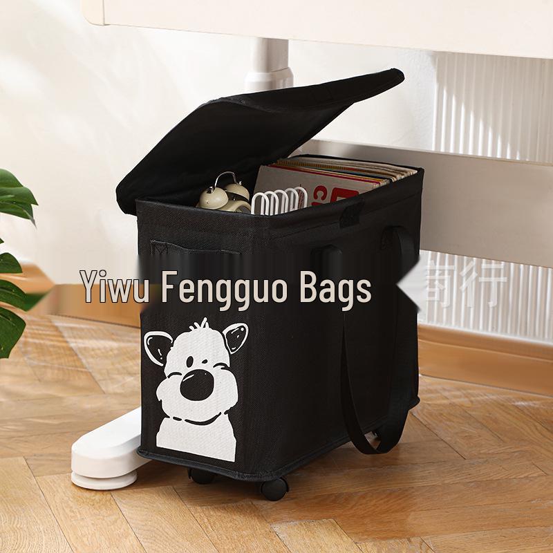 Rollbarer Unterschreibtisch-Aufbewahrungskorb mit Rädern