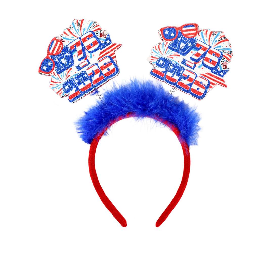 Independence Day 0th Anniversary Headband Decoration Adult And Children Patriotic Party Headband Dress Up