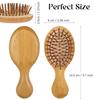 Bamboo Vent Hair Brush & Comb Painting Kit Eco-friendly DIY Gift for Home Use Child Crafts