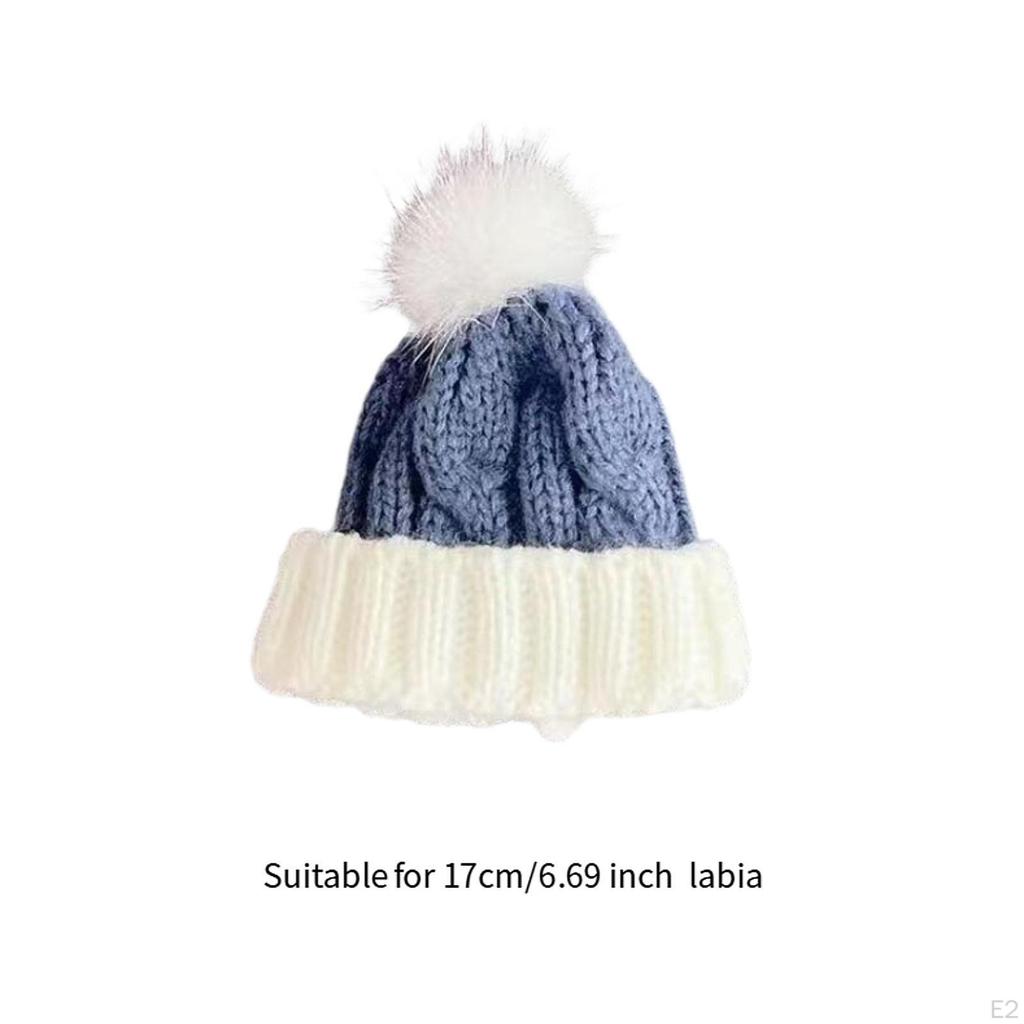 3er Pack Puppenpullover und Mütze Schal für 17cm Puppen, Tolle Feiern