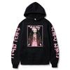 Japan Anime Demon Slayer Graphic Printed Hooded Women Hoodies Long Sleeve Sweatshirt Harajuku Casual Girl Clothes Tops
