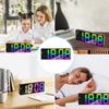 Temperature/Date Display Digital Alarm Clock 12/24H Format LED Digital Clock  Office