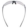 SWANS Airless Leaf Fit Polarized Sports Model Dark Gunmetallic x Light for and Sunglasses, SALF-0051 GMR, Silver, Driving, Fishing, Running, Hiking.