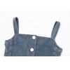 Stylish Elegance Fashion Female Business Casual Vest Cowboy Careful Camisole Outer Inner Design Short Strappy Top Vest Women for Cool Girl