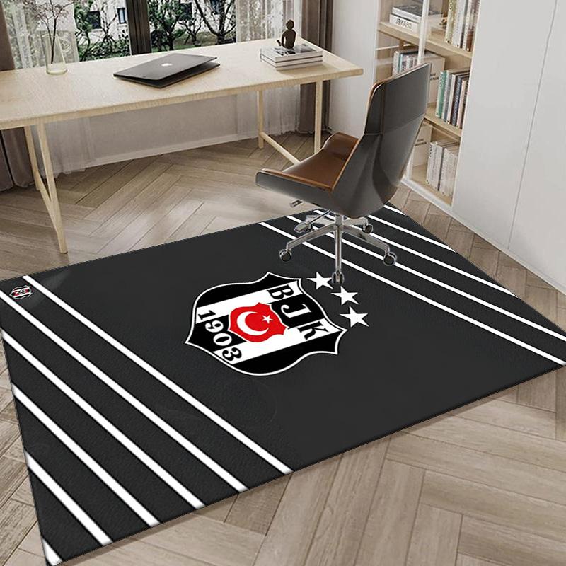 Besiktas Crest Legacy 1903 Area Rug Office rug, Chair Rug, Decor Carpet Livingroom bedroom Mat, Large Size Fan gifts Christmas gifts