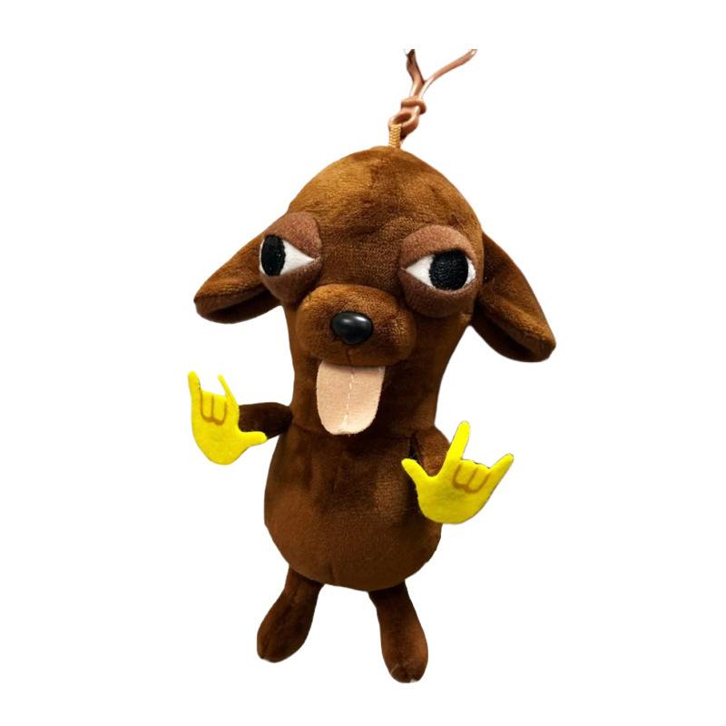 Variant Chihuahua Doll Abstract Dog Sand Sculpture Funny Plush Toy Pendant