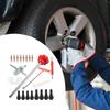 Versatile 22pcs Tire Repair Tool Set Rusts  Resistant Emergency Tire Fixing Tool Set for Homes  Garages & Auto Repair Sh