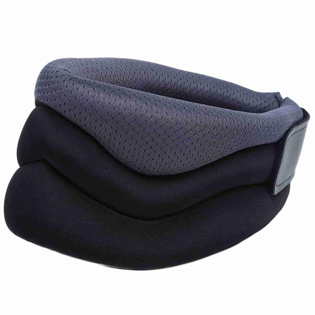 Tragbare Nackenstütze Mehrschichtiger Zervikaler Nackenschutzkragen für Zuhause, Büro, Schlafen