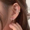 Women's Line Ribbon Simple Earrings Ear Cuff