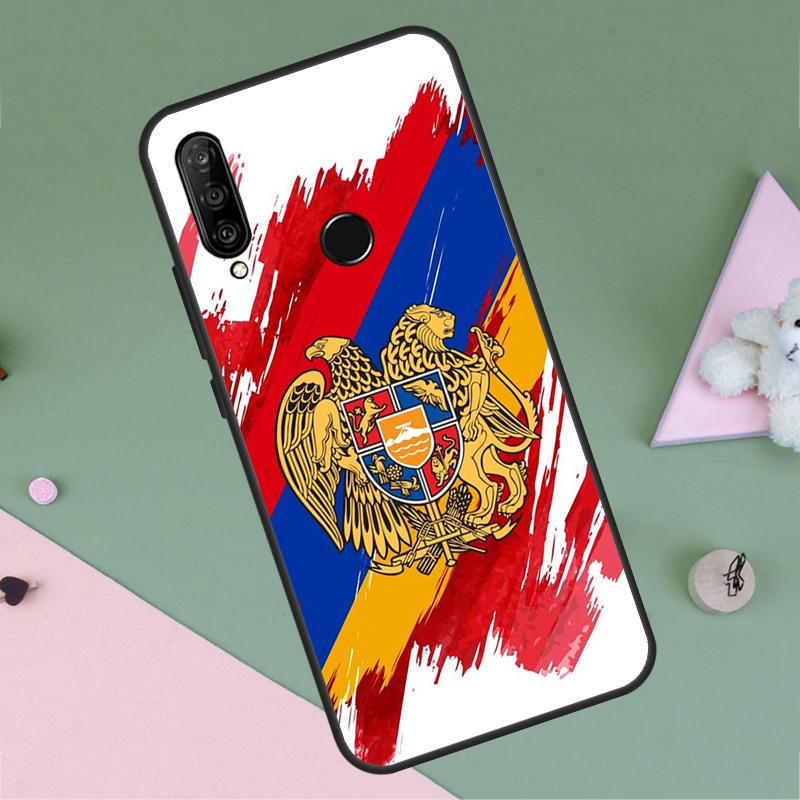 Armenia Armenian Flag For Huawei P20 P40 Lite P60 P30 Pro Nova 5T 9 10 SE 12s 12i 11i Y90 Y70 Y60 Y61 Y72 Y91 Case