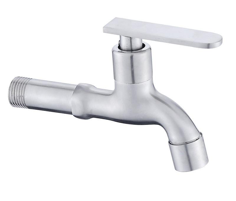 Single Cold Water Basin Faucets Balcony Mop Pool Faucet Copper Washing Machine Tap Wall Mounted Household Quick Open Faucet