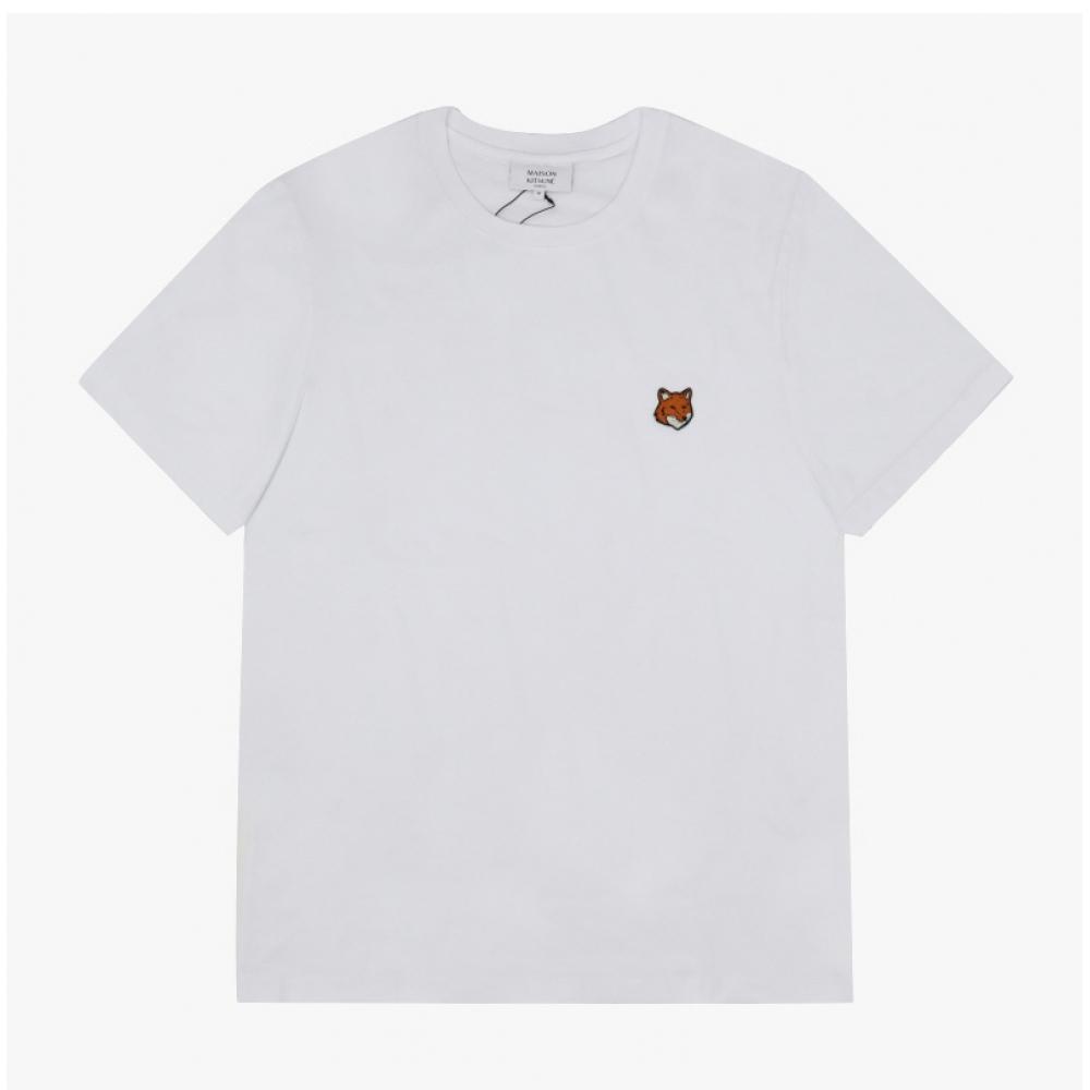 MaiSon KiTSune Men S ShorT Sleeve T ShirT Fox Head paTch Pm00107kj7026