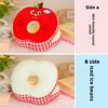 Breathable Ice Silk Hand Pillow With Embroidered Cartoon Design For Office And Library