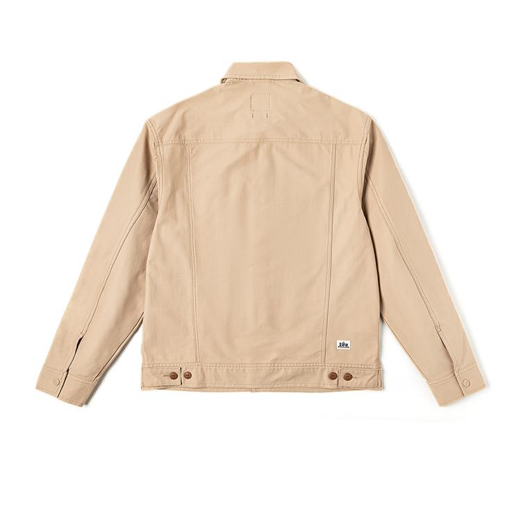 Lee Jackets Men's Khaki Lapel Moderate Other LMT007812101277A05978