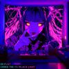 VIKAMA Cyber Dark Girl Tapestry Atmosphere Ins Style Esports Room Bar Live Room Room Room Decoration Home Decoration