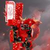 Transforming Toy I Cream Warrior Model Boy Educational Toy Children's Robot Warrior I Cream Pretend Play
