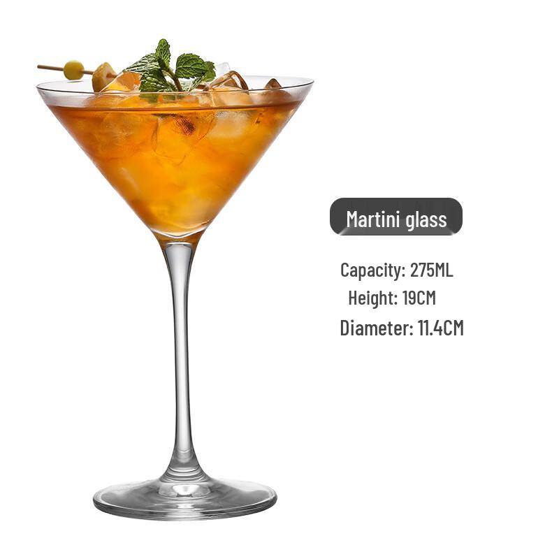 Stemmed Crystal Glass Dessert & Cocktail Cup 190ml