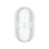 5Pcs/set Portable Empty Capsule Shell 3ml/6ml Hollow Clear Pill Case Plastic Bottle Tablet Medicine Splitters Holder Box
