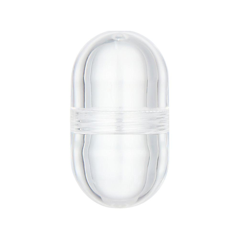 5Pcs/set Portable Empty Capsule Shell 3ml/6ml Hollow Clear Pill Case Plastic Bottle Tablet Medicine Splitters Holder Box